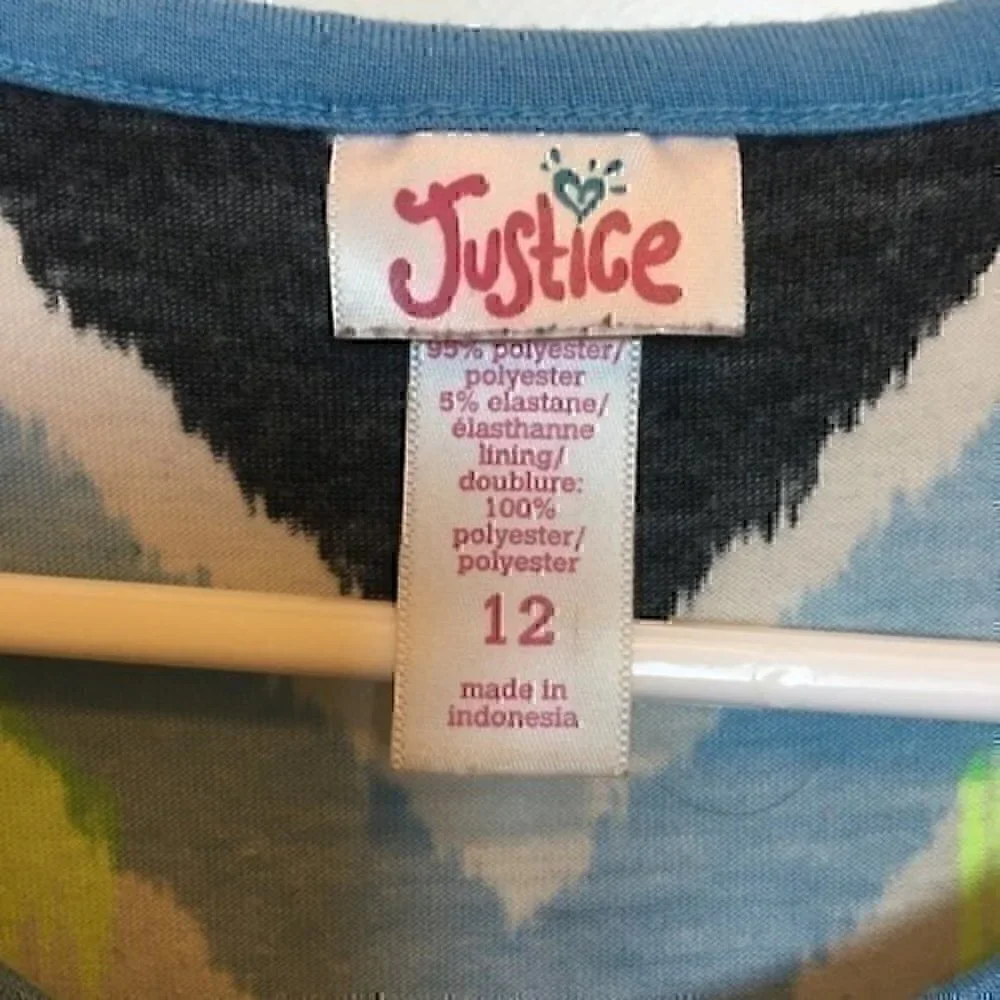 Justice Girls size 12  dress